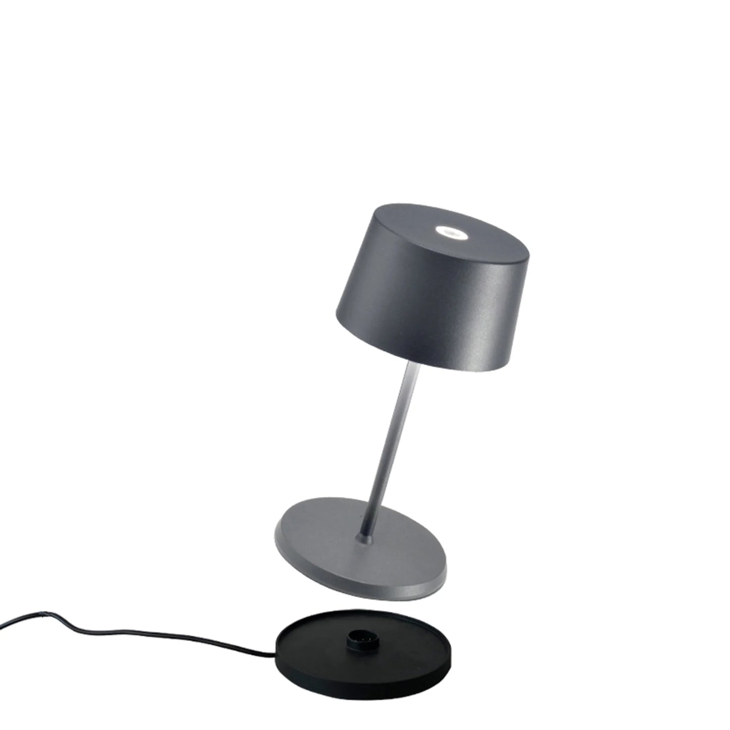 OLIVIA MINI Zafferano - Lampada da tavolo LED ricaricabile
