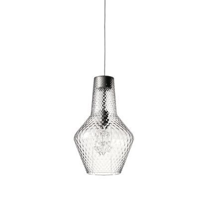 ROMEO Zafferano Sospensione - Lampada in Vetro Soffiato