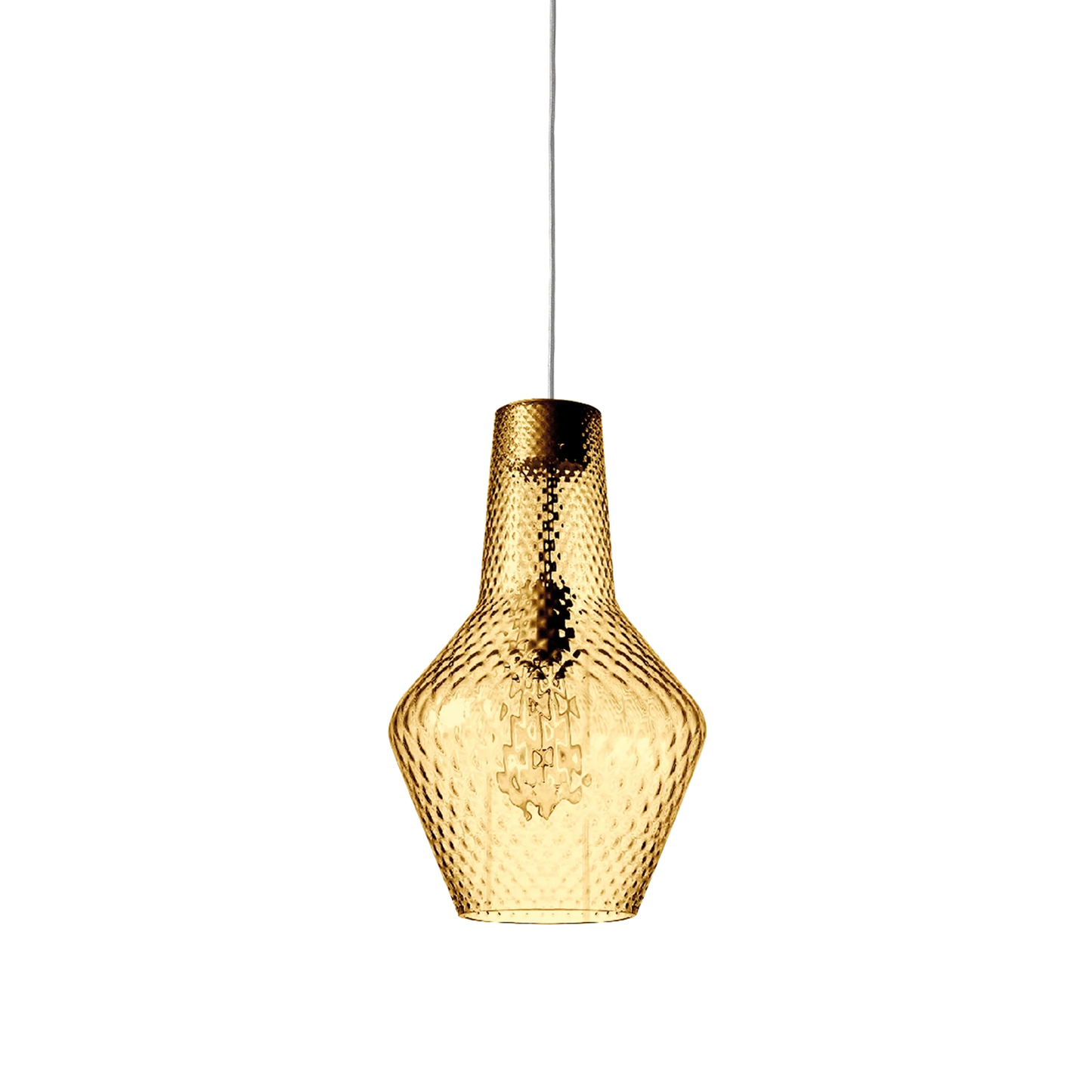 ROMEO Zafferano Sospensione - Lampada in Vetro Soffiato