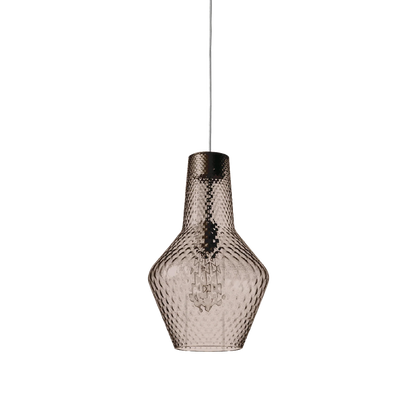 ROMEO Zafferano Sospensione - Lampada in Vetro Soffiato