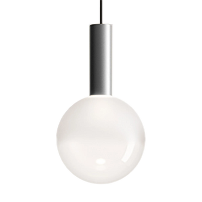 SFERA Zafferano - Lampada a sospensione in vetro soffiato Ø 18 cm